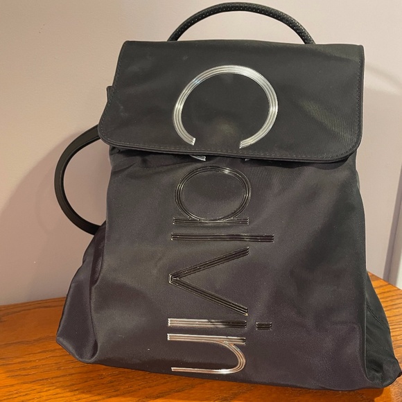 Calvin Klein Mallory Black Nylon Backpack